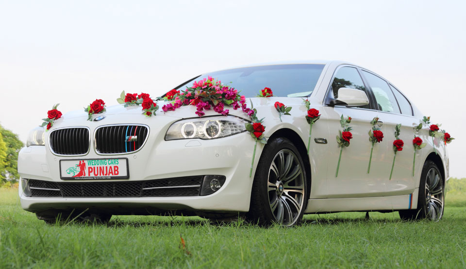 BMW 320i Cabriolet Wedding Car Decorations  Wedding car decorations,  Wedding car, Car decor